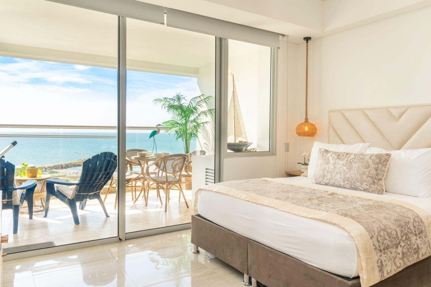 Cb715 Exclusiva Hermosa Vista Mar-atardecer Apartamento