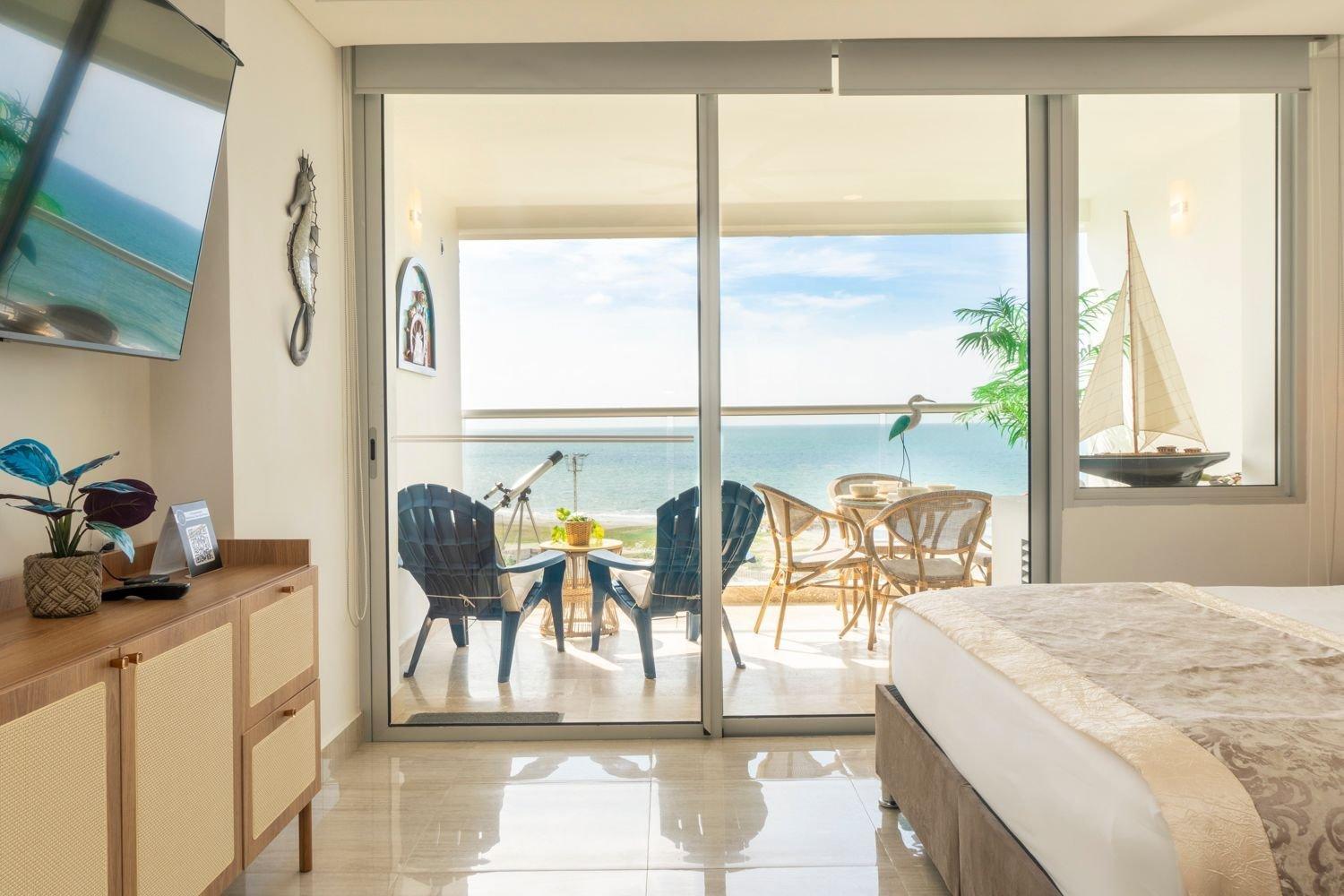 Cb715 Exclusiva Hermosa Vista Mar-atardecer Apartamento