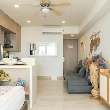 Apartamento Vip Frente Al Mar | Piscinas Y Puesta Sol Cb715 Cartagena