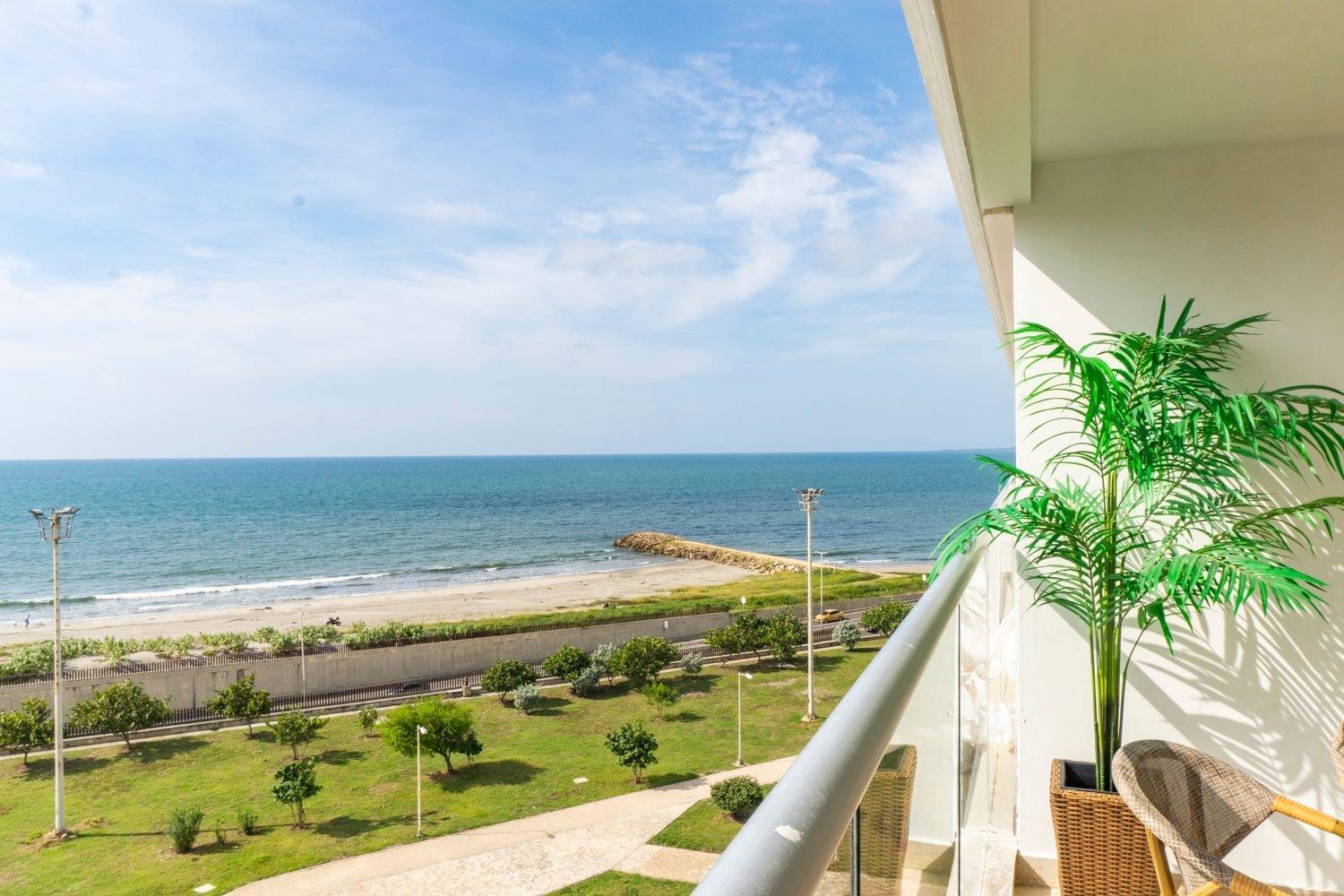 Vip Frente Al Mar | Piscinas Y Puesta Sol Cb715