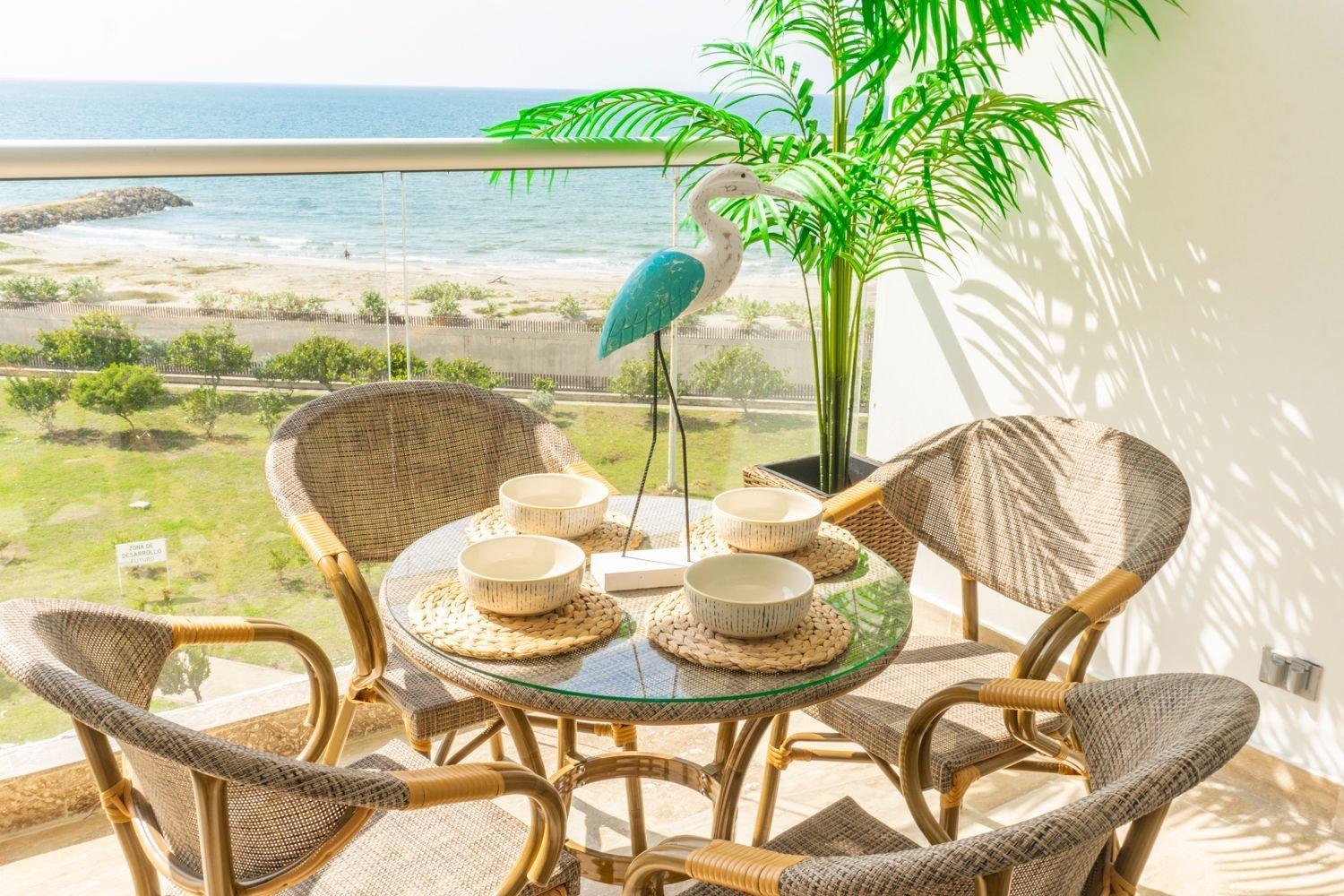 Vip Frente Al Mar | Piscinas Y Puesta Sol Cb715 Apartamento *