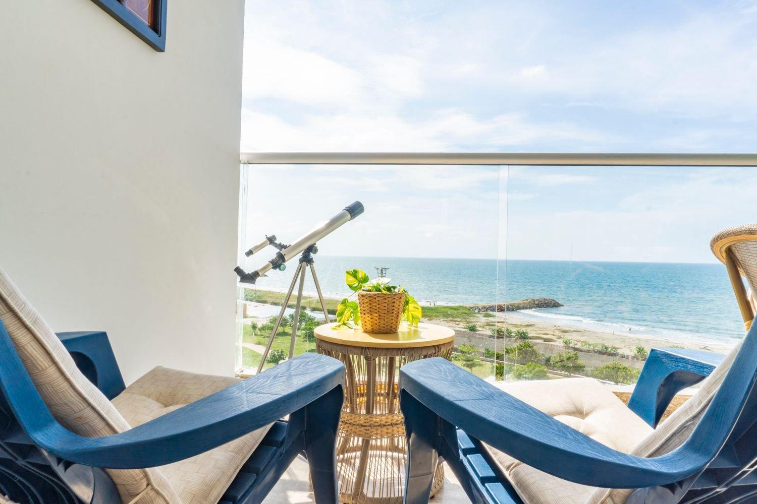 Vip Frente Al Mar | Piscinas Y Puesta Sol Cb715